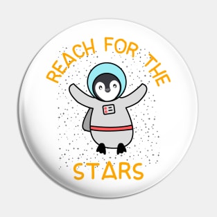 Space Penguin Pin