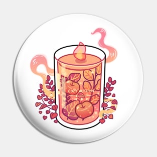 Autumn Candle Pin