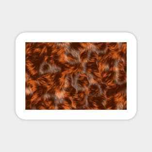 Calico fur texture pattern Magnet