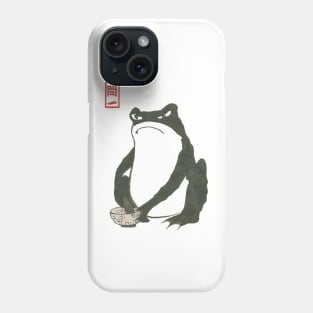 Cottagecore Japanese Aesthetic Frog Phone Case