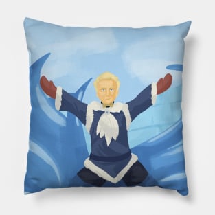 Waterbender Aziraphale Pillow