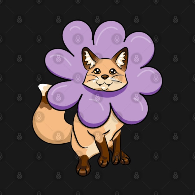 Sunny the Fox Flower by Lady Lilac