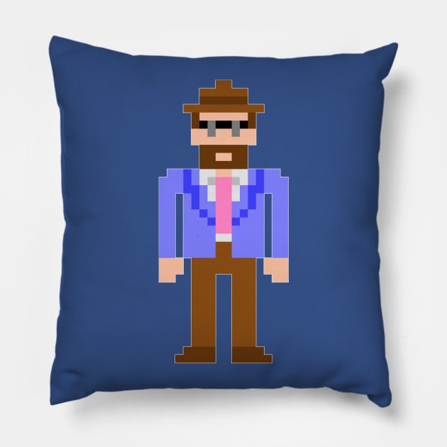Pixel Doctor Colin Pillow by MixedNutsGaming