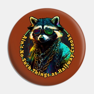 Raccoon on the Loose Pin