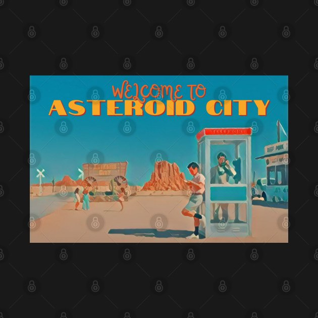 Asteroid City Postcard View by Chelsea Seashell
