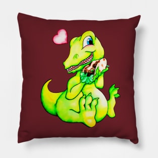 Phil the Falafelsaurus Pillow