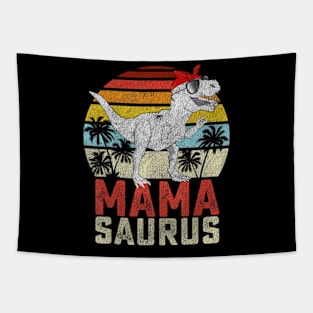 Mamasaurus T Rex Dinosaur Mama Saurus Family Women Tapestry