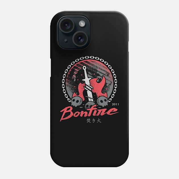 Bonfire Moonlight Phone Case by logozaste