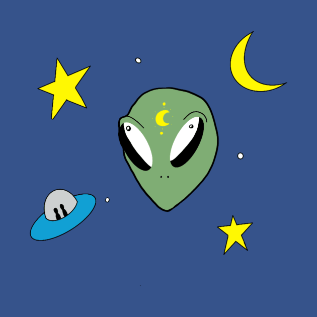 Alien Doodle by EduardoRamon