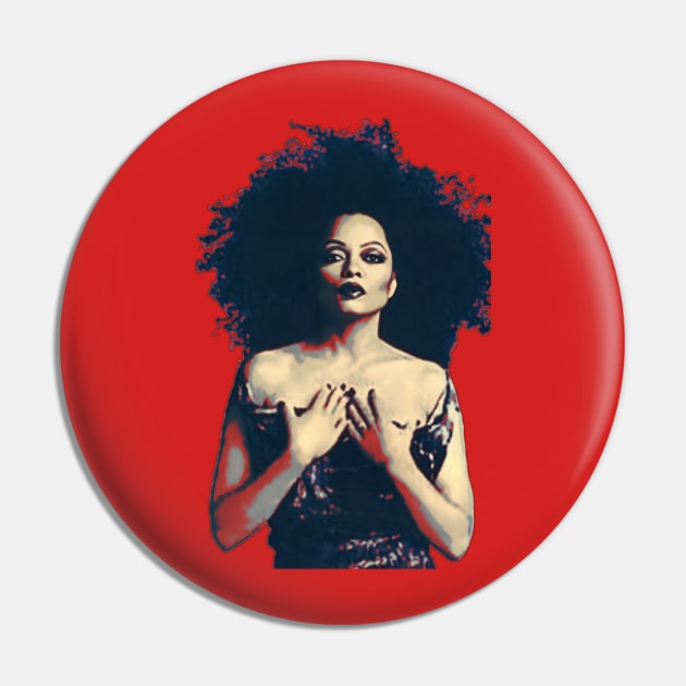 Retro diana ross dance Pin by MasterMind_Designer