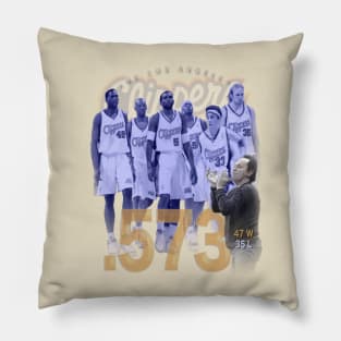 Vintage LA Clippers Pillow