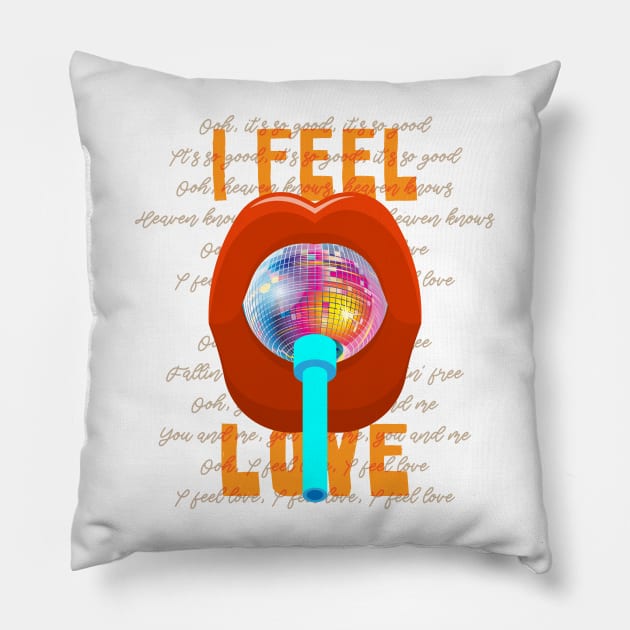 I Feel Disco Love Pillow by dojranliev