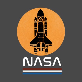 NASA RETRO VINTAGE SPACE SHUTTLE LAUNCH T-Shirt