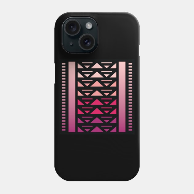 “Dimensional Flow” - V.5 Red - (Geometric Art) (Dimensions) - Doc Labs Phone Case by Doc Labs