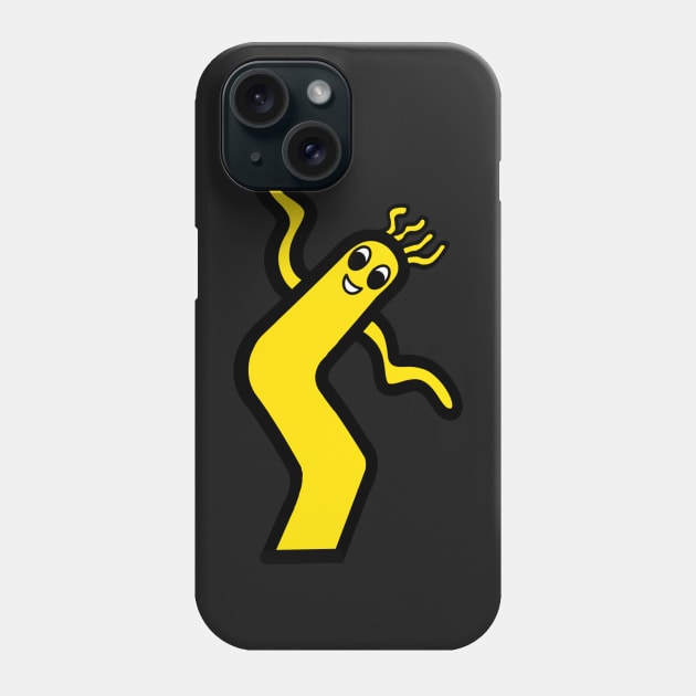 Yellow Wacky Waving Inflatable Man Phone Case by bradenjay99