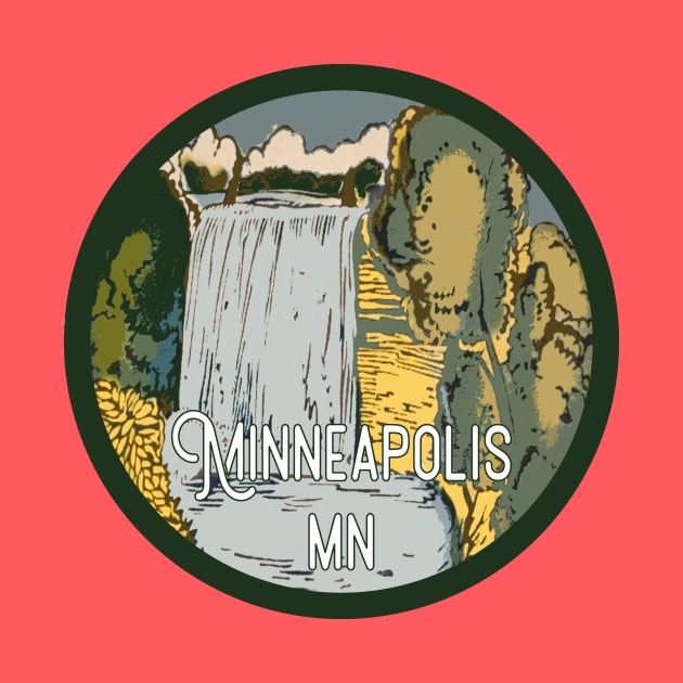 Minneapolis Vintage Decal by zsonn
