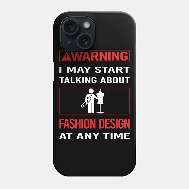 Red Warning Fashion Design Phone Case by Happy Life