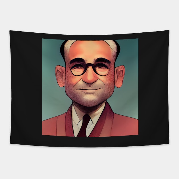 Harry S. Truman | Comics style Tapestry by ComicsFactory