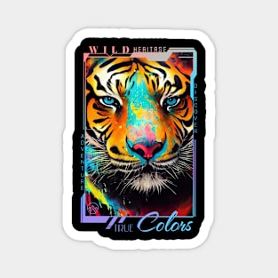 Tiger  Animal Discovery Adventure Nature Planet Earth Paint Magnet