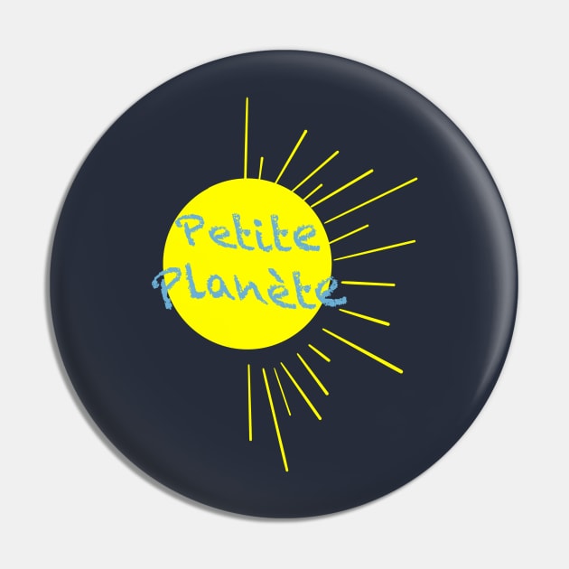 Radiate Positivity Sunshine Pin by thecolddots