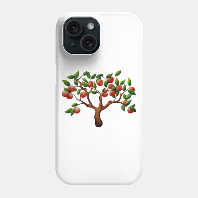 Tiny Apple Tree Phone Case by LivMyers