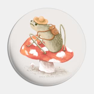 Awkward Toad Ready for Adventure Pin