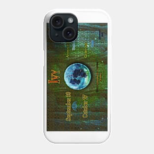 Zo-Disc Ivy with background v1 Phone Case