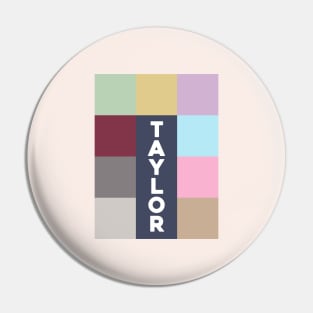 Eras Tour Abstract (Taylor) Pin