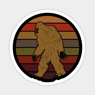 Bigfoot Retro Vintage Magnet