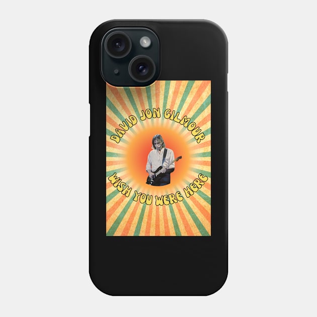 David Jon gilmour Phone Case by FunComic