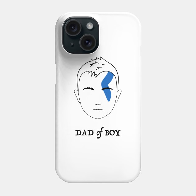 Dad of Boy Phone Case by Yaalala