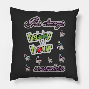 Happy Hour Pillow