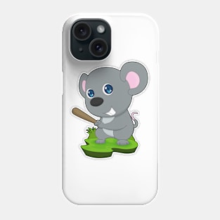 Mouse Baseball Baseball bat Sports Phone Case