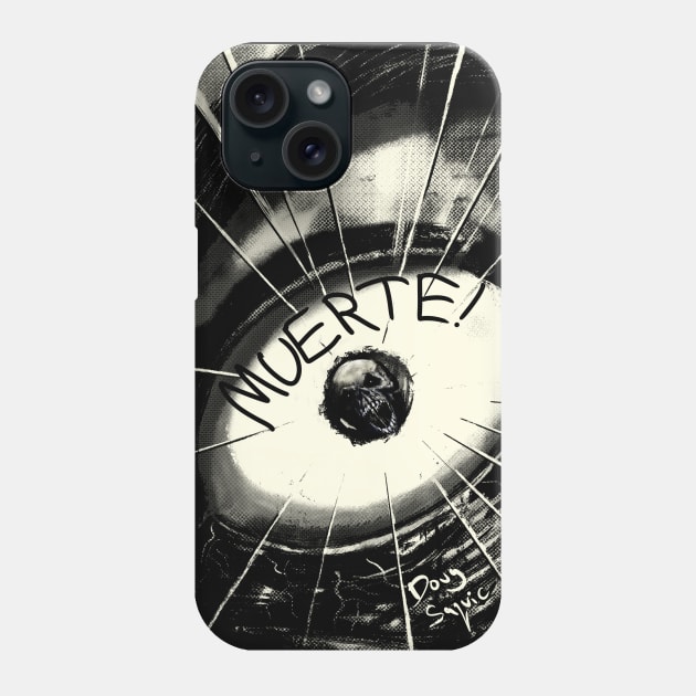 Eyeball Muerte Phone Case by DougSQ