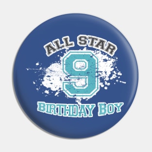 all star varsity birthday boy Pin