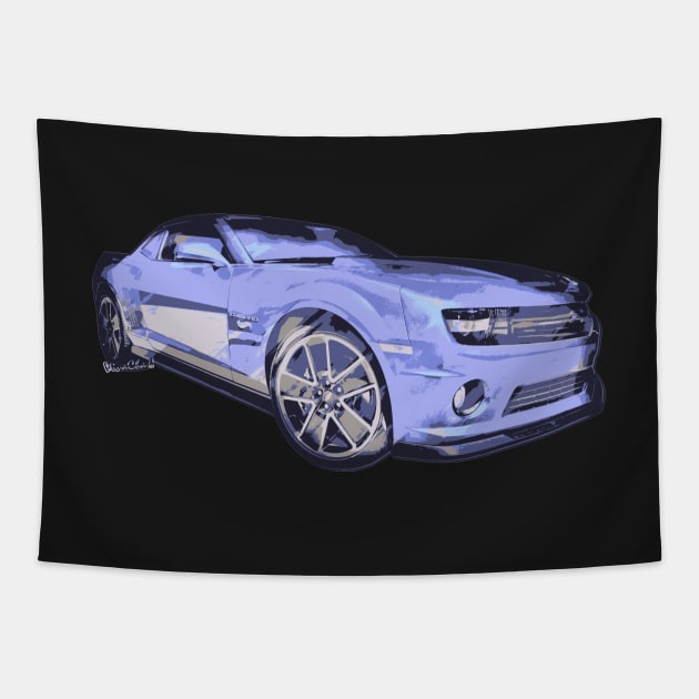 2013 Hot Wheels Camaro Redux Tapestry by vivachas