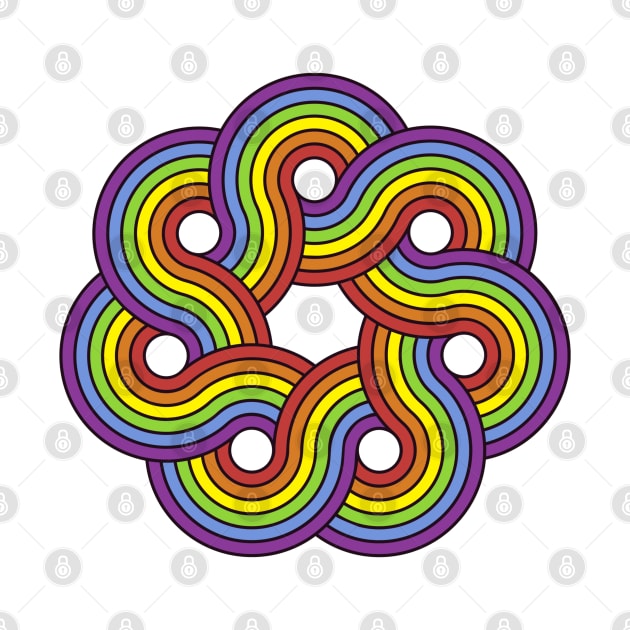 Rainbow knot 2 by marina63