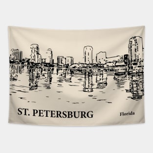 St. Petersburg - Florida Tapestry