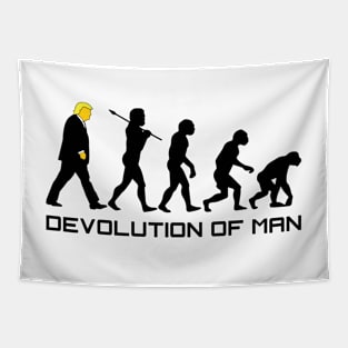 Devolution Of Man Tapestry