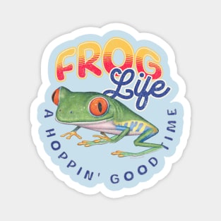 Cute Funny Red Eyed Tree Frog Gift Magnet