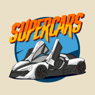 The Supercars Modern Retro concept T-Shirt