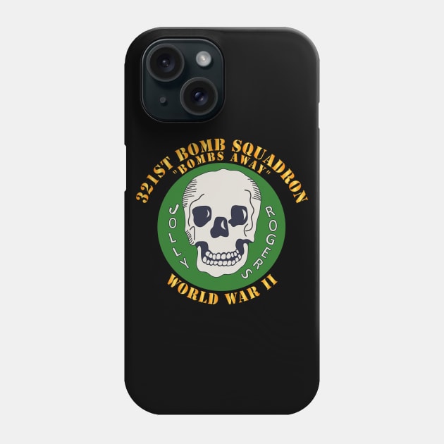 321st Bomb Squadron - WWII - GREEN SQUADRON Phone Case by twix123844