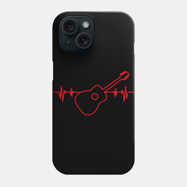 Guitar Rhythm Phone Case by sebstgelais