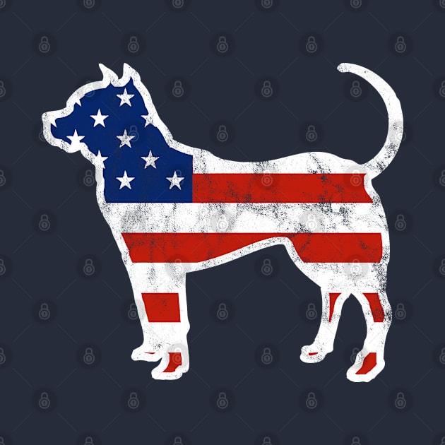 American Pitbull Patriot by Rumble Dog Tees