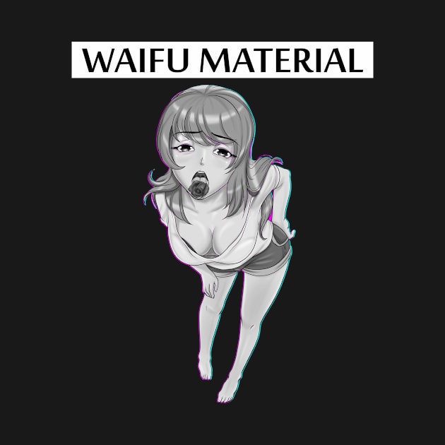 Waifu Material Hentai Girl Manga Adult by bigD
