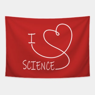 I Love Science Tapestry