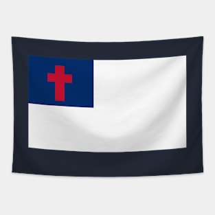 Christian Flag Tapestry