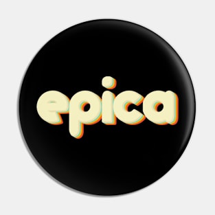 vintage color epica Pin