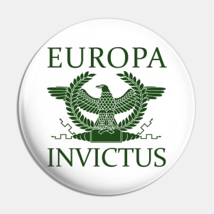 Europa Invictus - Green Eagle Pin