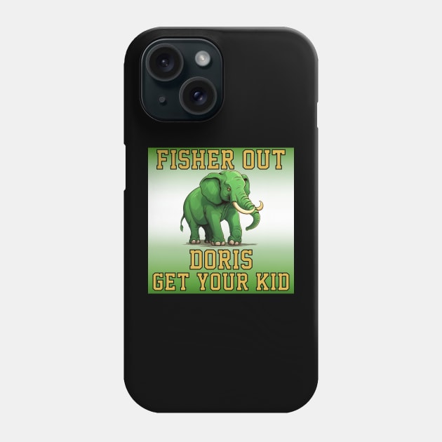 John Fisher Out Doris Get Your Kid Sell the Oakland Athletics Phone Case by Dysfunctional Tee Shop